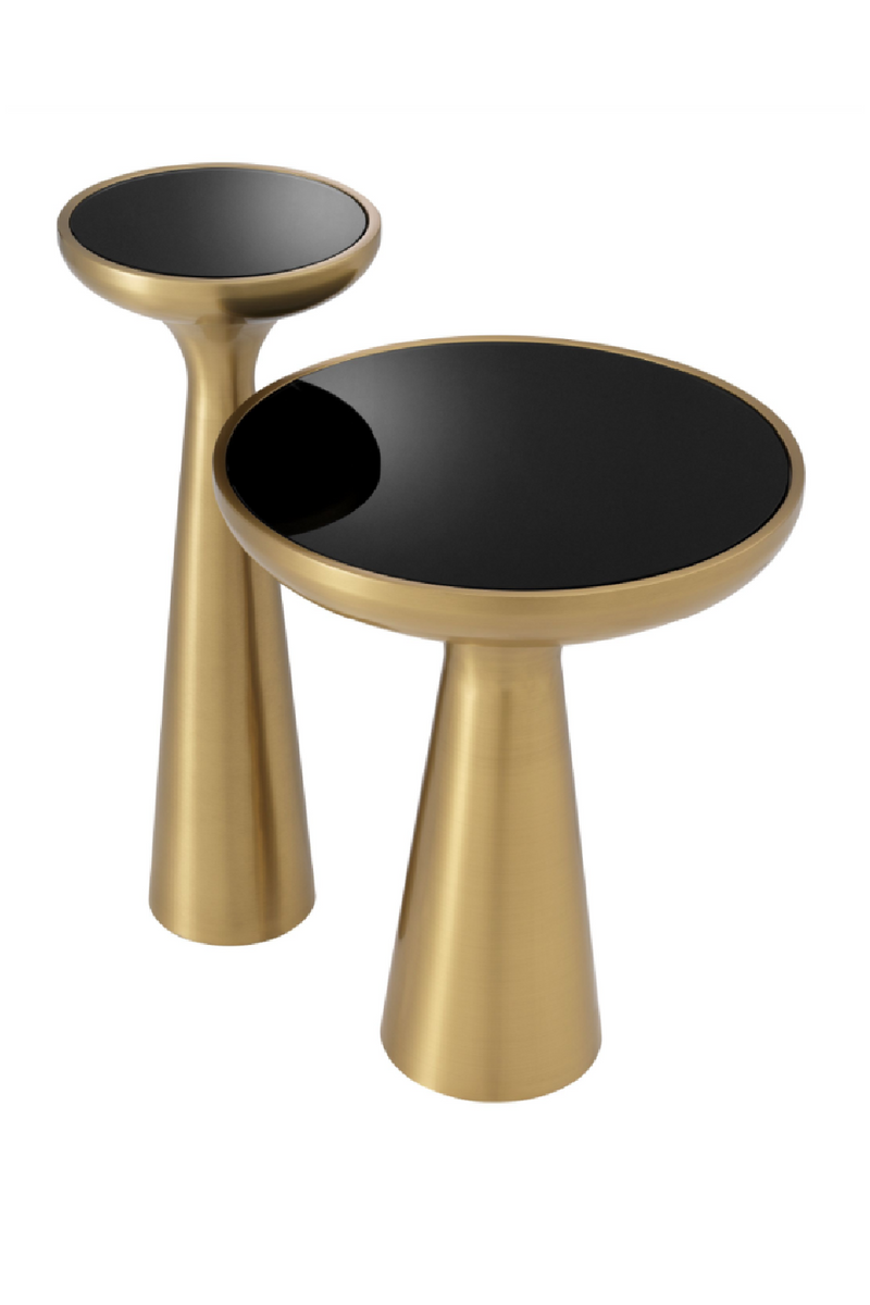 Brass Tower Side Table | Eichholtz Lindos Low | Eichholtzmiami.com