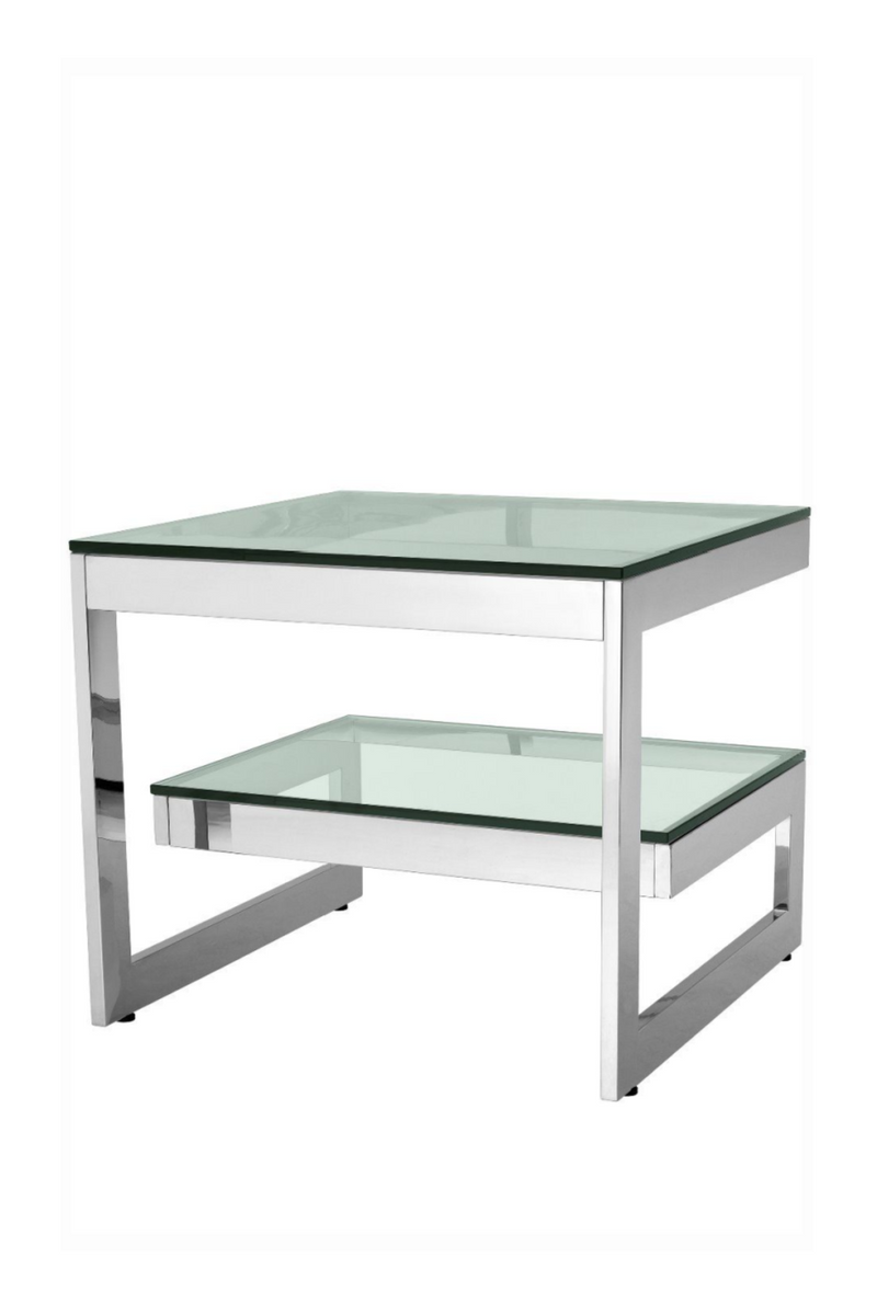 Steel 2-Layered Side Table | Eichholtz Gamma | Eichholtzmiami.com