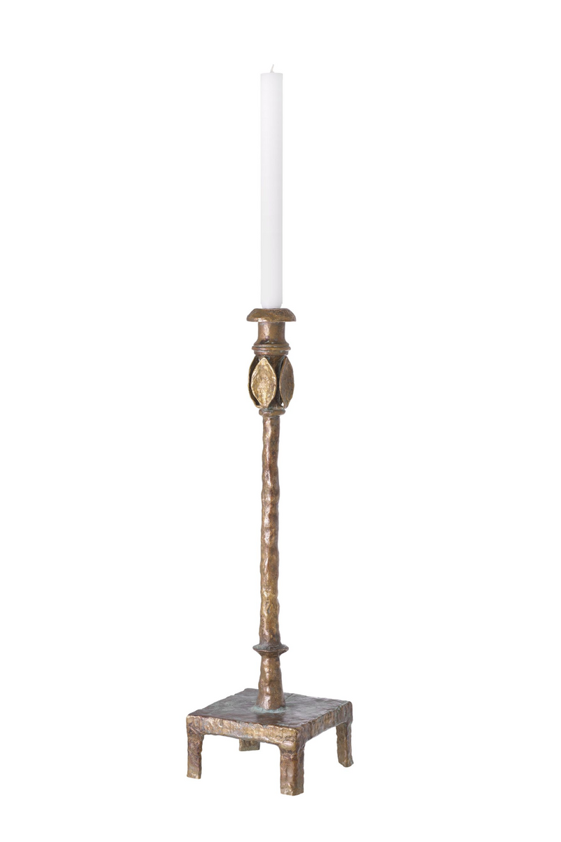 Antique Brass Candle Holder | Eichholtz Santoro | Eichholtzmiami.com
