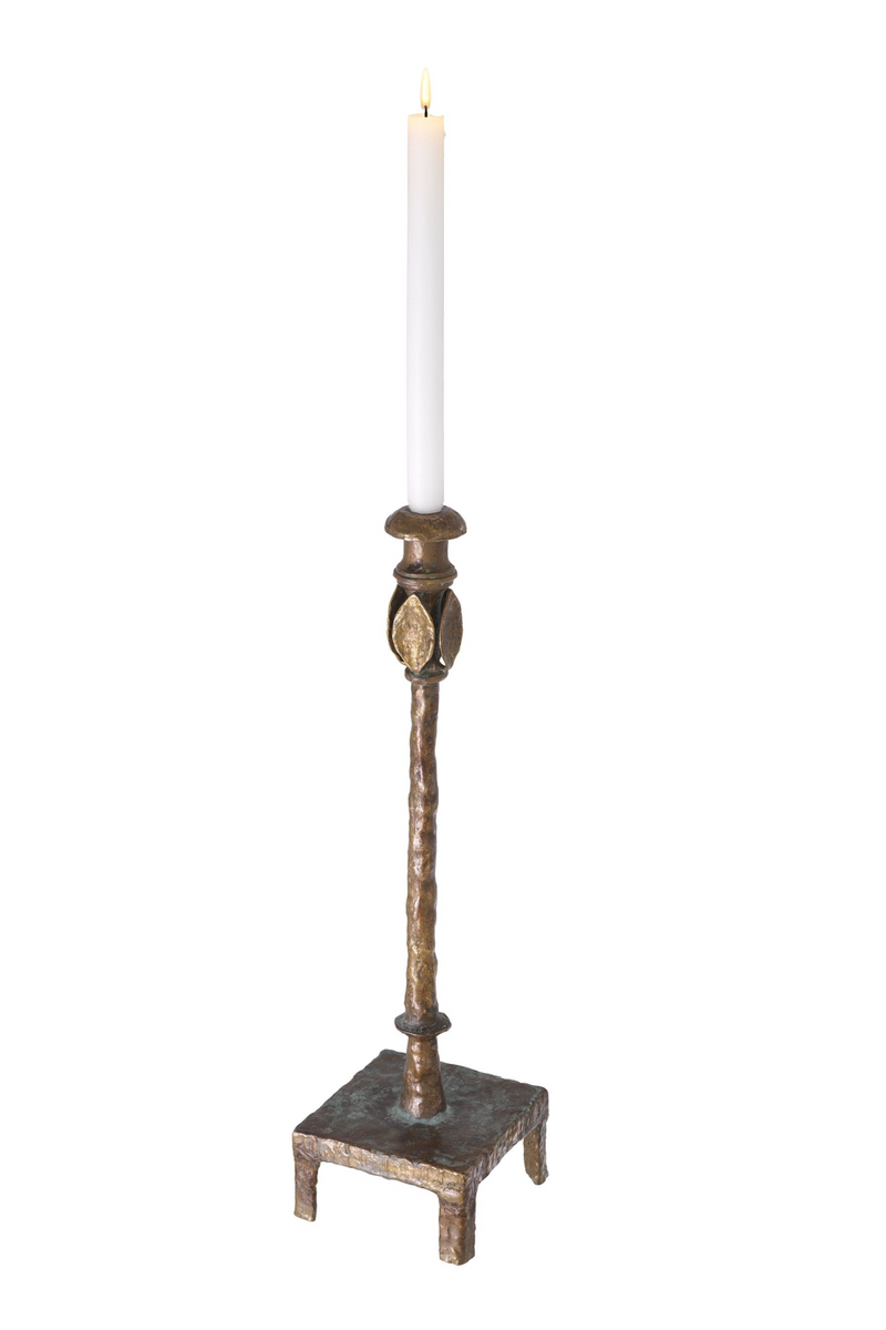Antique Brass Candle Holder | Eichholtz Santoro | Eichholtzmiami.com