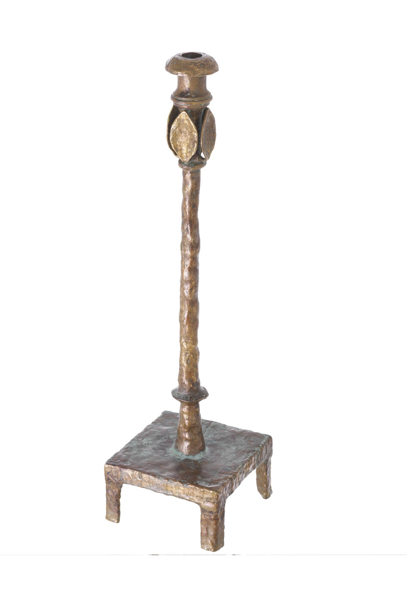 Antique Brass Candle Holder | Eichholtz Santoro | Eichholtzmiami.com