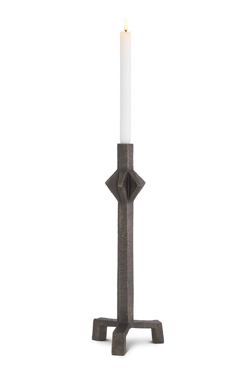 Bronze Vintage Candle Holder | Eichholtz Conti | Eichholtzmiami.com