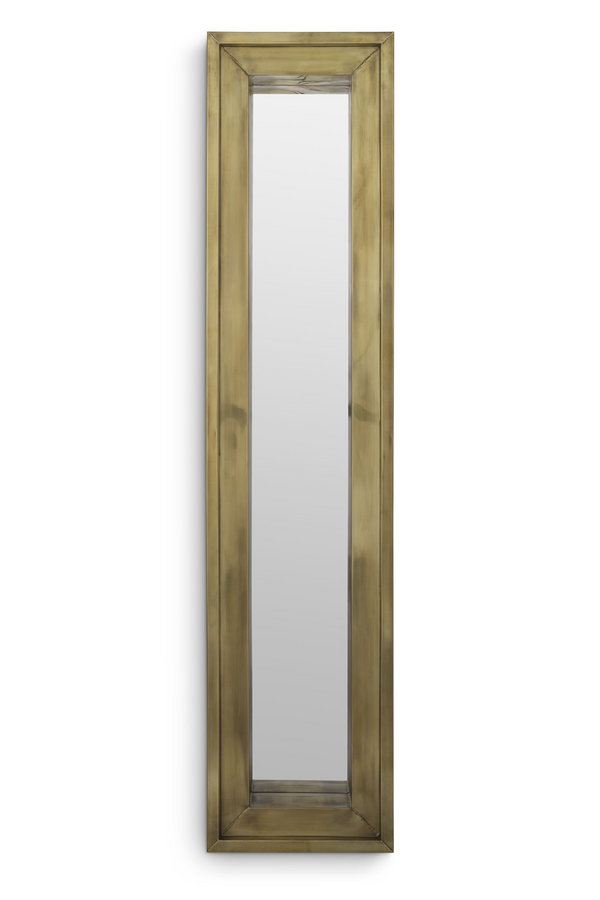 Vintage Brass Rectangular Mirror S | Eichholtz Magenta | Eichholtzmiami.com