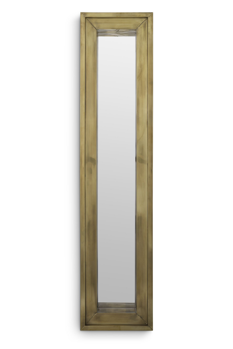 Vintage Brass Rectangular Mirror S | Eichholtz Magenta | Eichholtzmiami.com