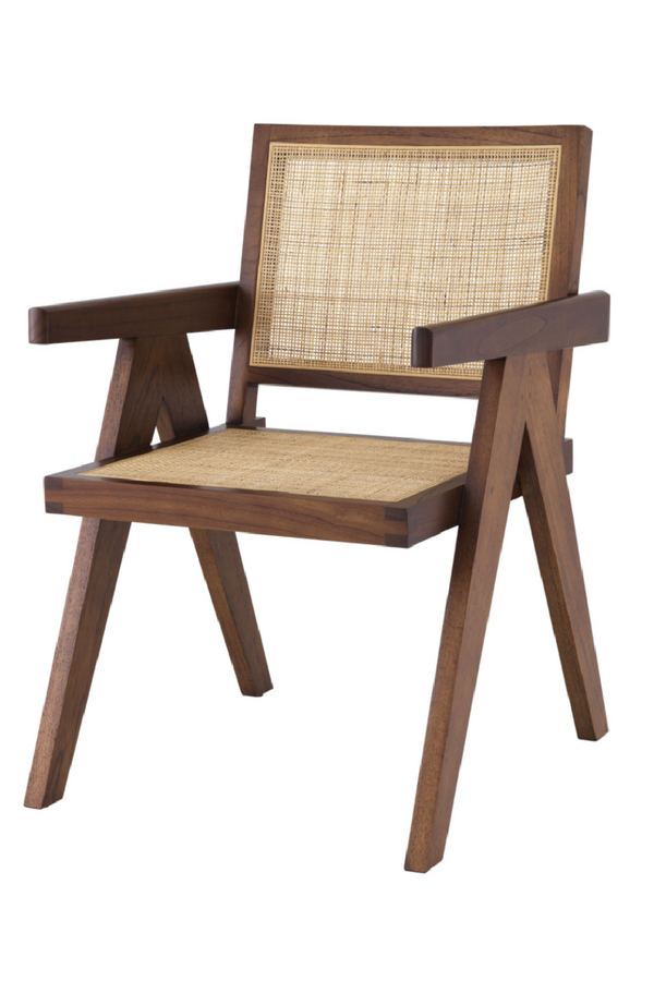 Rattan Cane Dining Armchair | Eichholtz Aristide | Eichholtzmiami.com