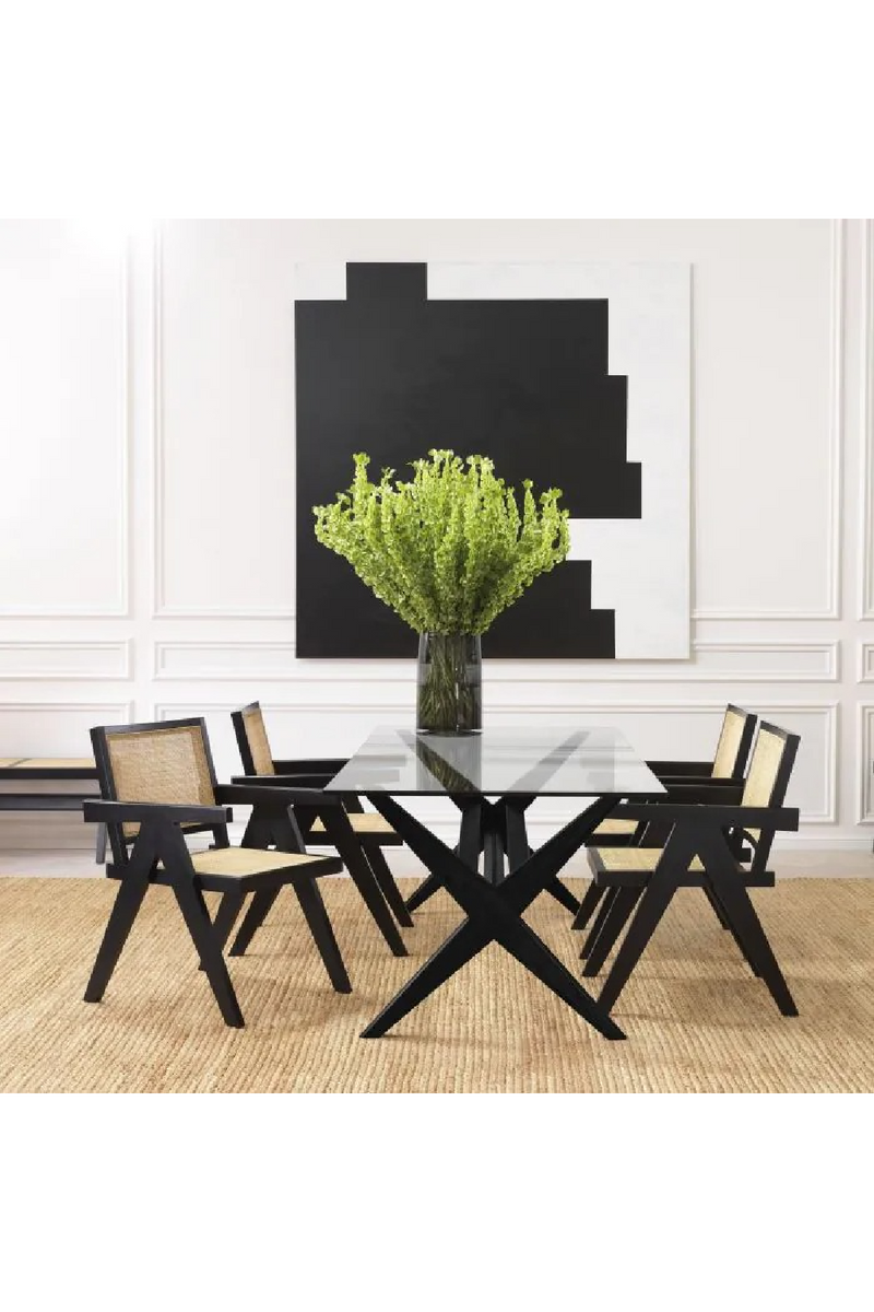 Rattan Cane Dining Armchair | Eichholtz Aristide | Eichholtzmiami.com