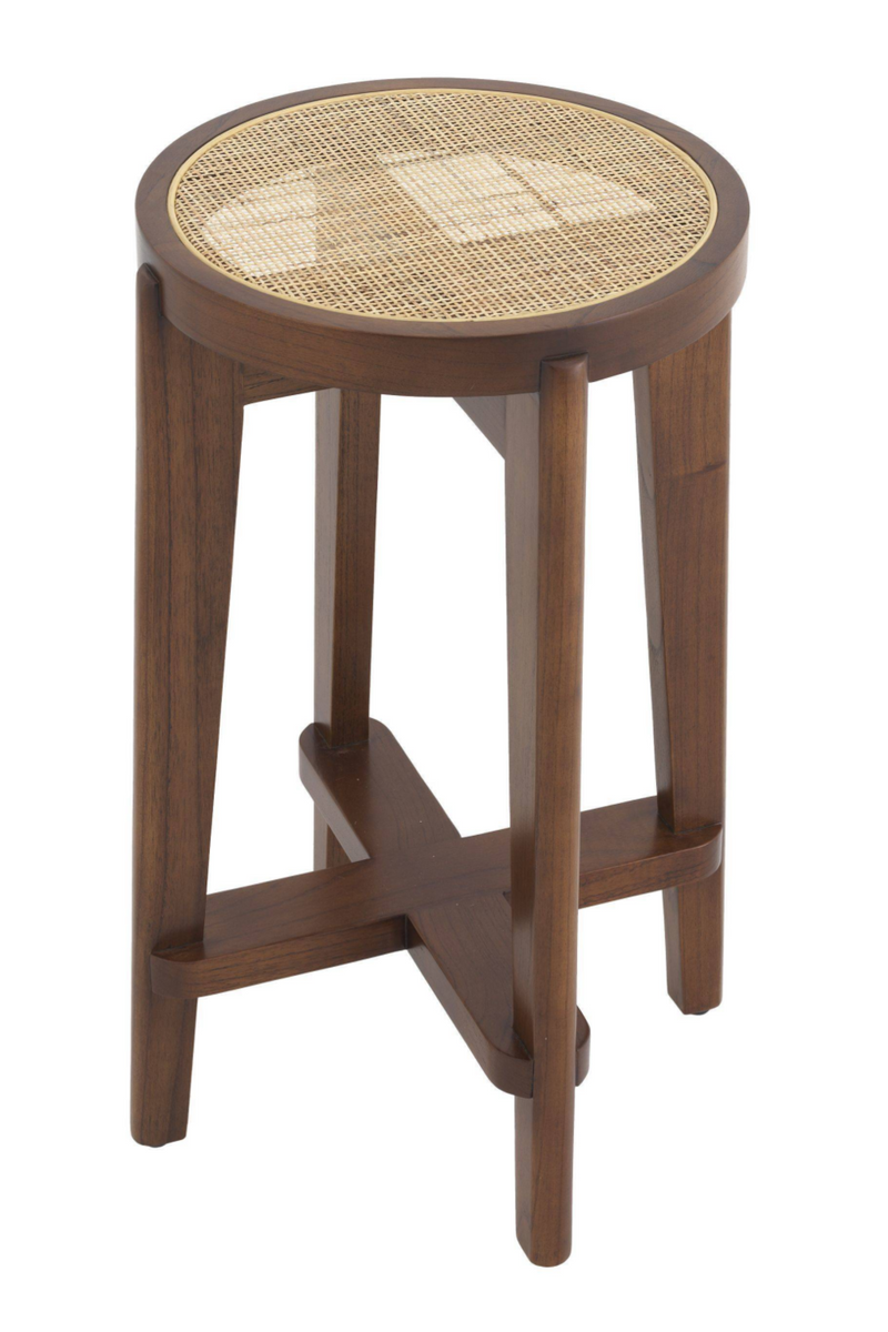 Rattan Counter Stool | Eichholtz Dareau | Eichholtzmiami.com