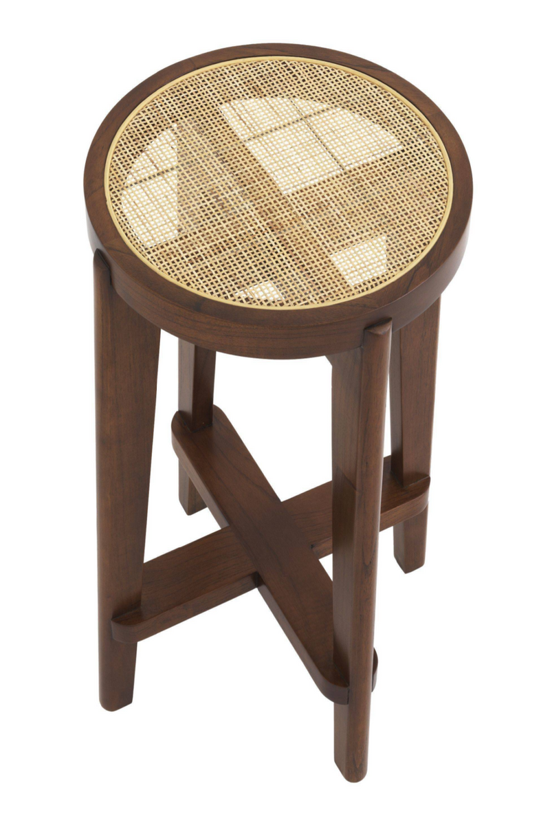 Rattan Counter Stool | Eichholtz Dareau | Eichholtzmiami.com
