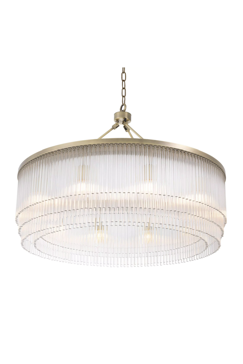 Glass Layered Chandelier L | Eichholtz Hector | Eichholtzmiami.com