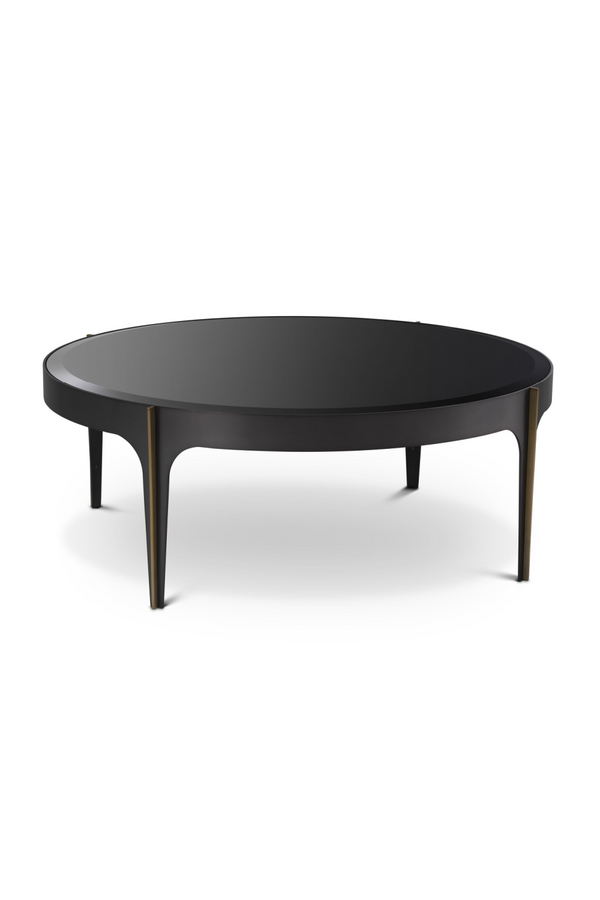 Bronze Frame Black Coffee Table | Eichholtz Artemisa | Eichholtzmiami.com