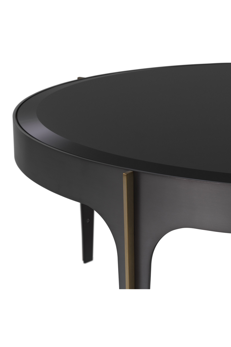 Bronze Frame Black Coffee Table | Eichholtz Artemisa | Eichholtzmiami.com