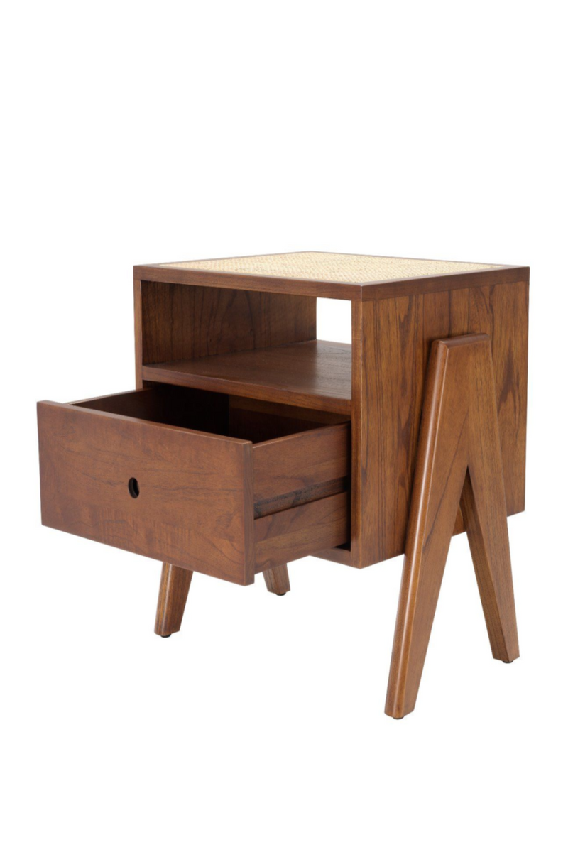 Rattan V-Legged Bedside Table | Eichholtz Latour | Eichholtzmiami.com