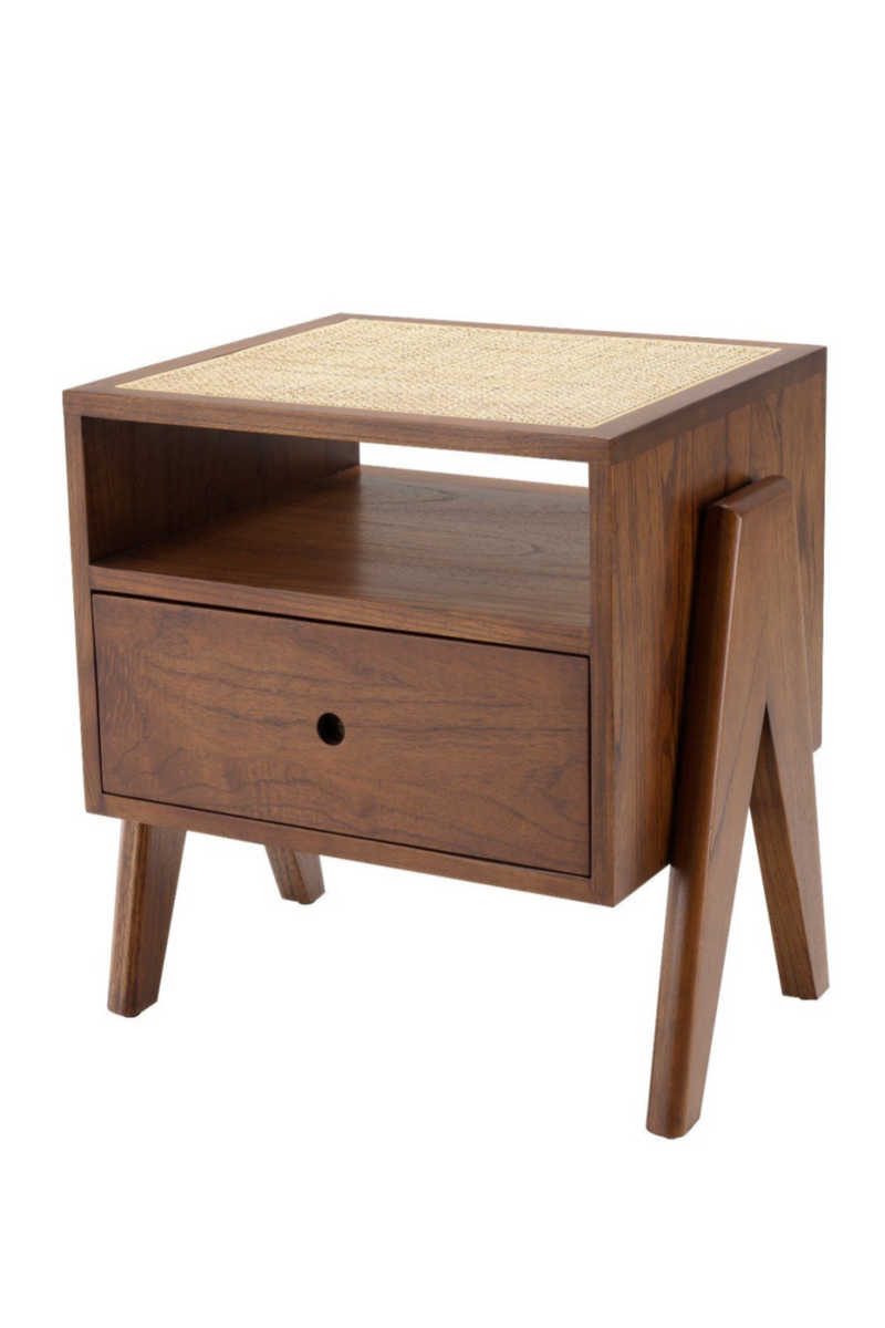 Rattan V-Legged Bedside Table | Eichholtz Latour | Eichholtzmiami.com