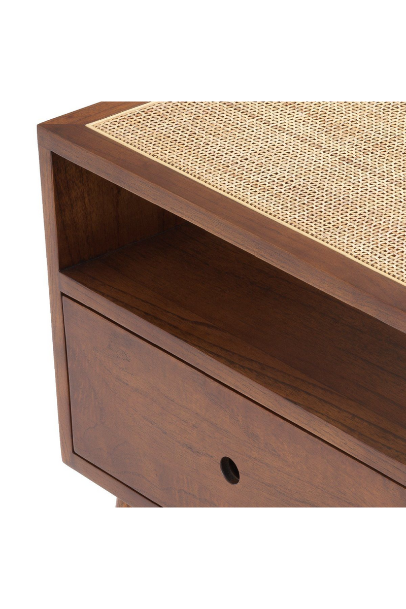 Rattan V-Legged Bedside Table | Eichholtz Latour | Eichholtzmiami.com