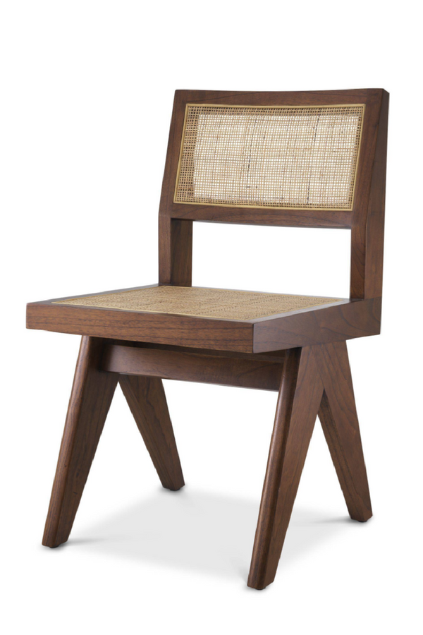 Wood Framed Rattan Dining Chair | Eichholtz Niclas | Eichholtzmiami.com