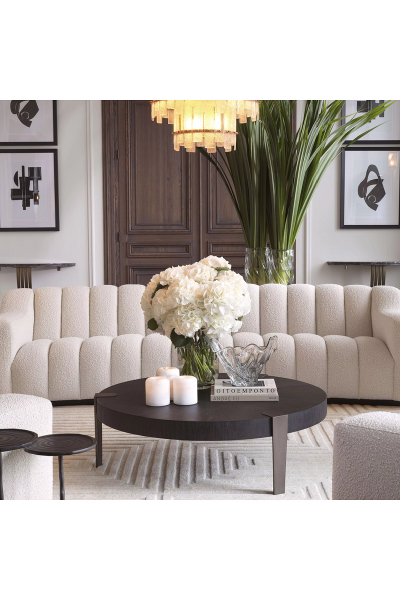 Round Oak Veneer Coffee Table | Eichholtz Oxnard | Eichholtzmiami.com