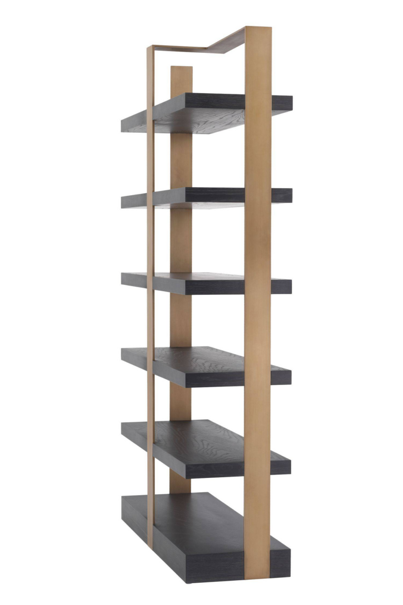 Metal Framed 6-Shelf Bookcase | Eichholtz Geo | Eichholtzmiami.com