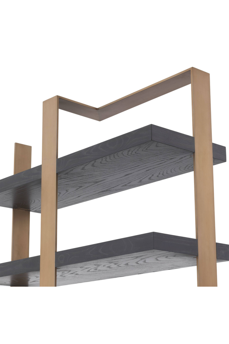 Metal Framed 6-Shelf Bookcase | Eichholtz Geo | Eichholtzmiami.com