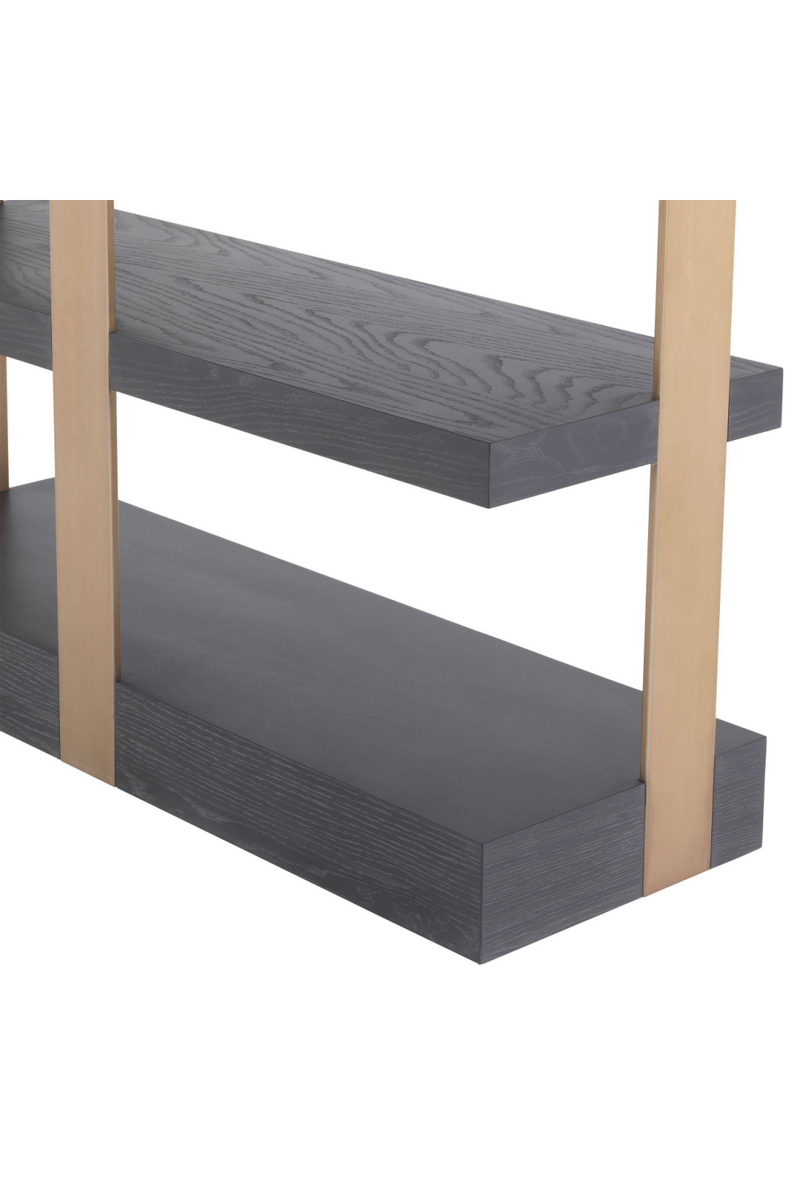 Metal Framed 6-Shelf Bookcase | Eichholtz Geo | Eichholtzmiami.com