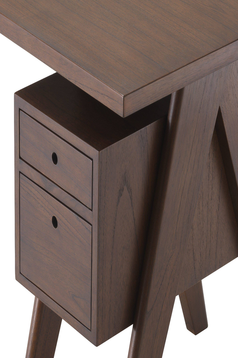 Wooden X-Leg Desk | Eichholtz Jullien | Eichholtzmiami.com