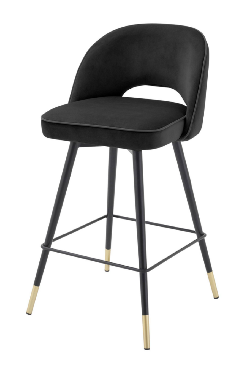 Upholstered Swivel Counter Stool Set (2) | Eichholtz Cliff | Eichholtzmiami.com