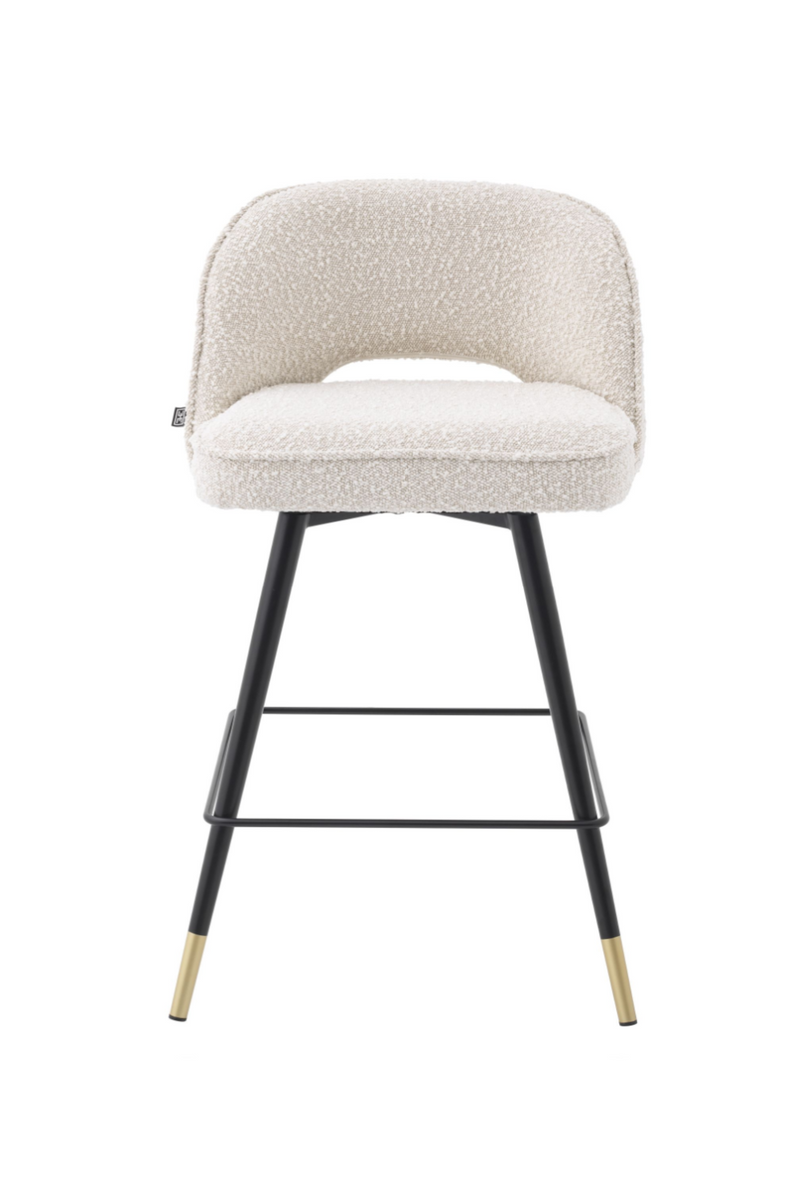 Upholstered Swivel Counter Stool Set (2) | Eichholtz Cliff | Eichholtzmiami.com