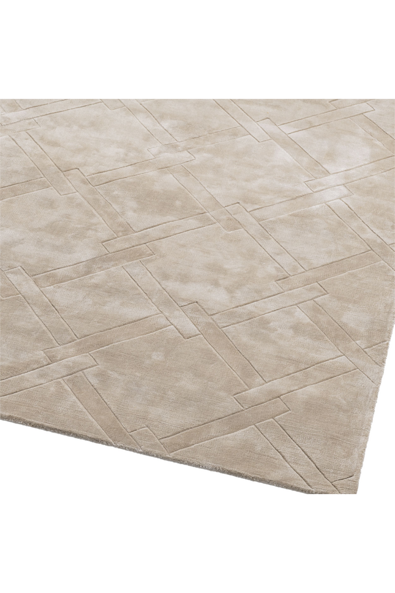 Hand Woven Plush Silver Sand Carpet | Eichholtz La Belle | Eichholtzmiami.com