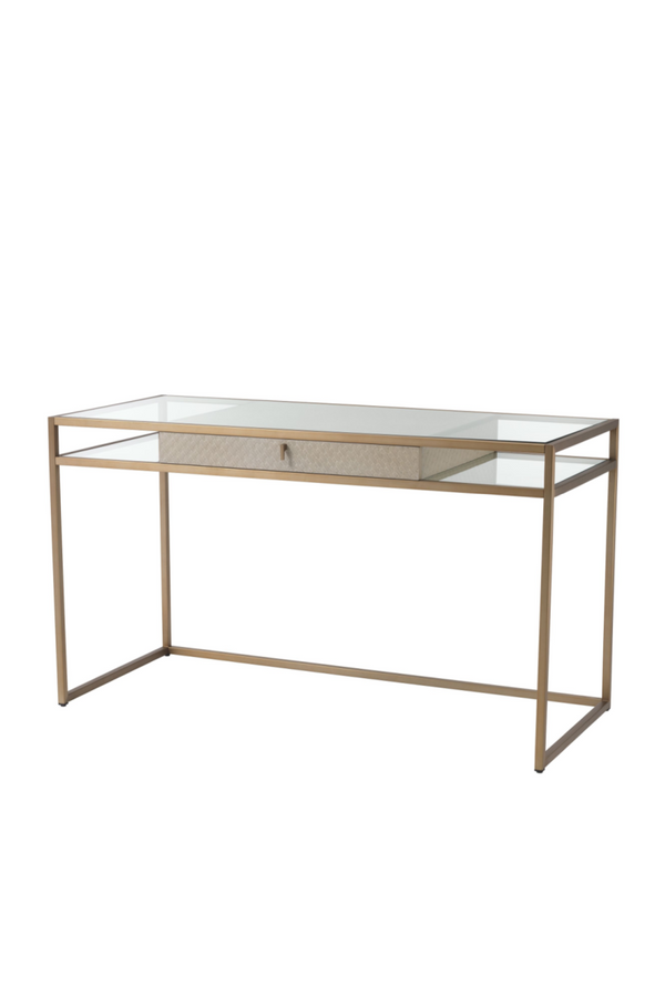 Woven Oak Desk | Eichholtz Napa Valley | Eichholtzmiami.com