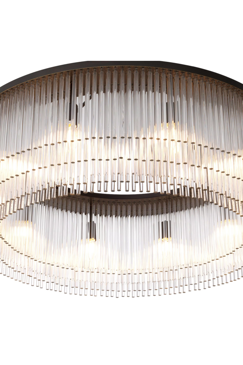 Glass Layered Chandelier L | Eichholtz Hector | Eichholtzmiami.com