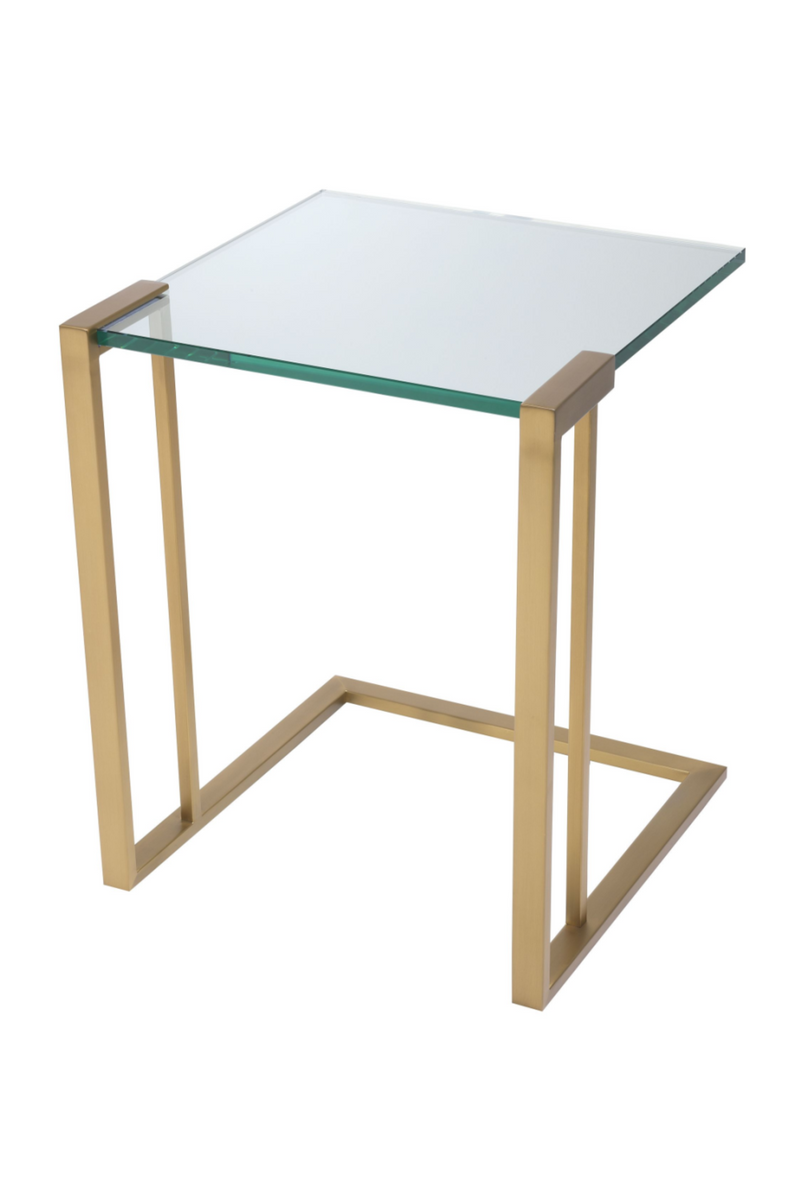 Brass Square Side Table | Eichholtz Perry | Eichholtzmiami.com