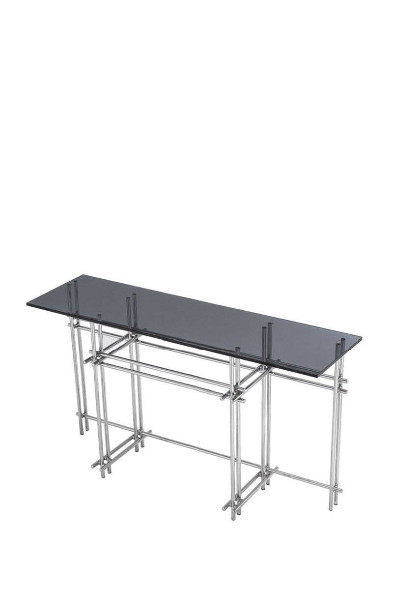 Smoked Glass Console Table | Eichholtz Quinn | Eichholtzmiami.com