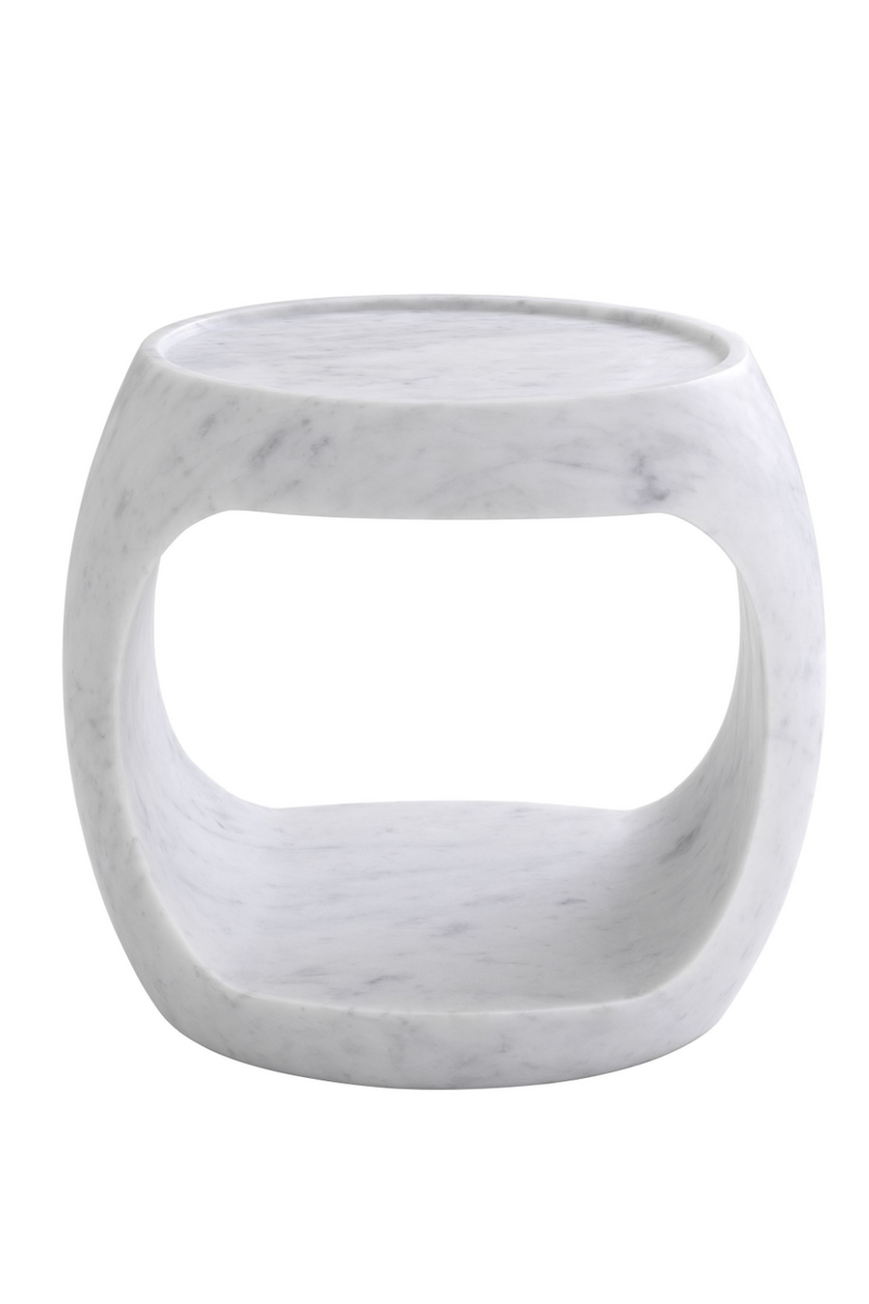 Marble Round Side Table | Eichholtz Clipper Low | Eichholtzmiami.com