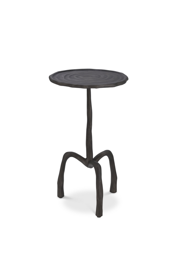 Round Bronze Side Table | Eichholtz Kubu | Eichholtzmiami.com