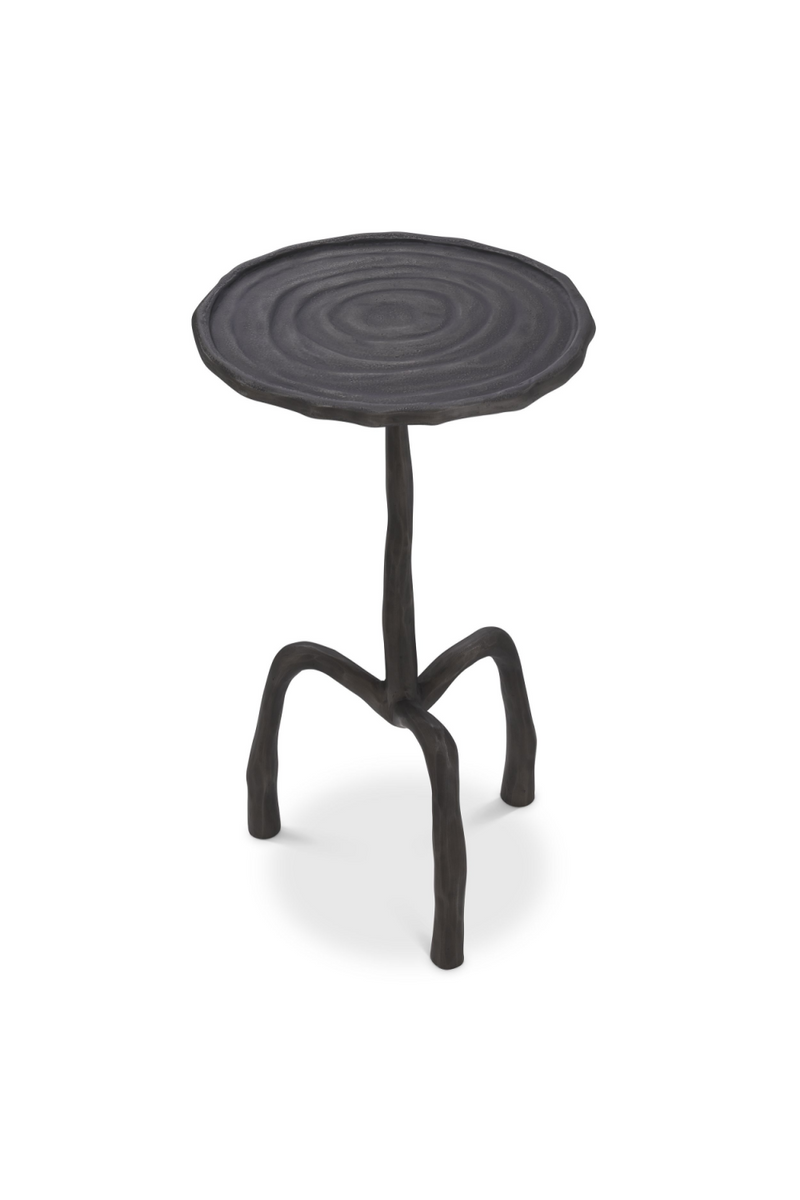 Round Bronze Side Table | Eichholtz Kubu | Eichholtzmiami.com