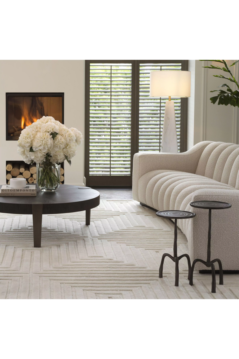 Round Bronze Side Table | Eichholtz Kubu | Eichholtzmiami.com