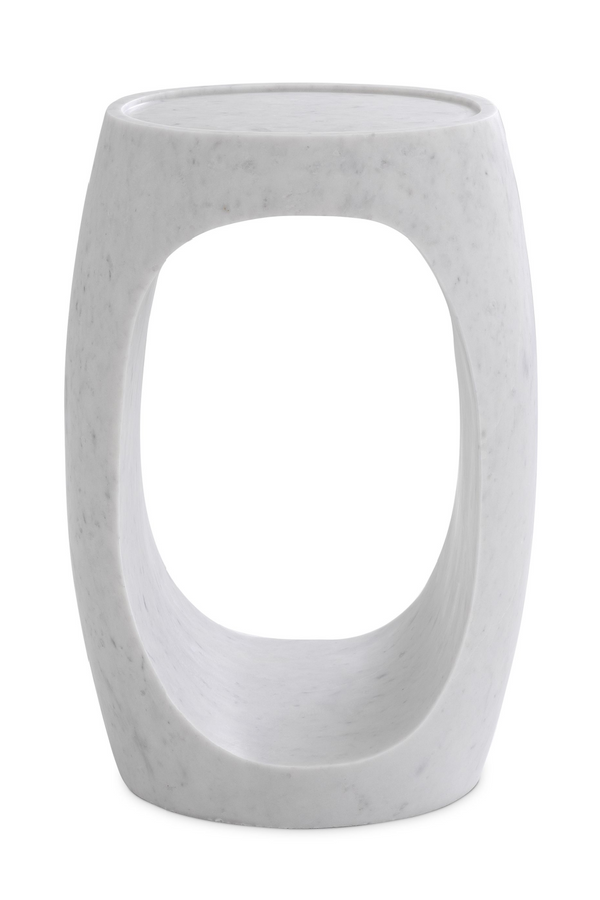 Marble Round Side Table | Eichholtz Clipper High | Eichholtzmiami.com