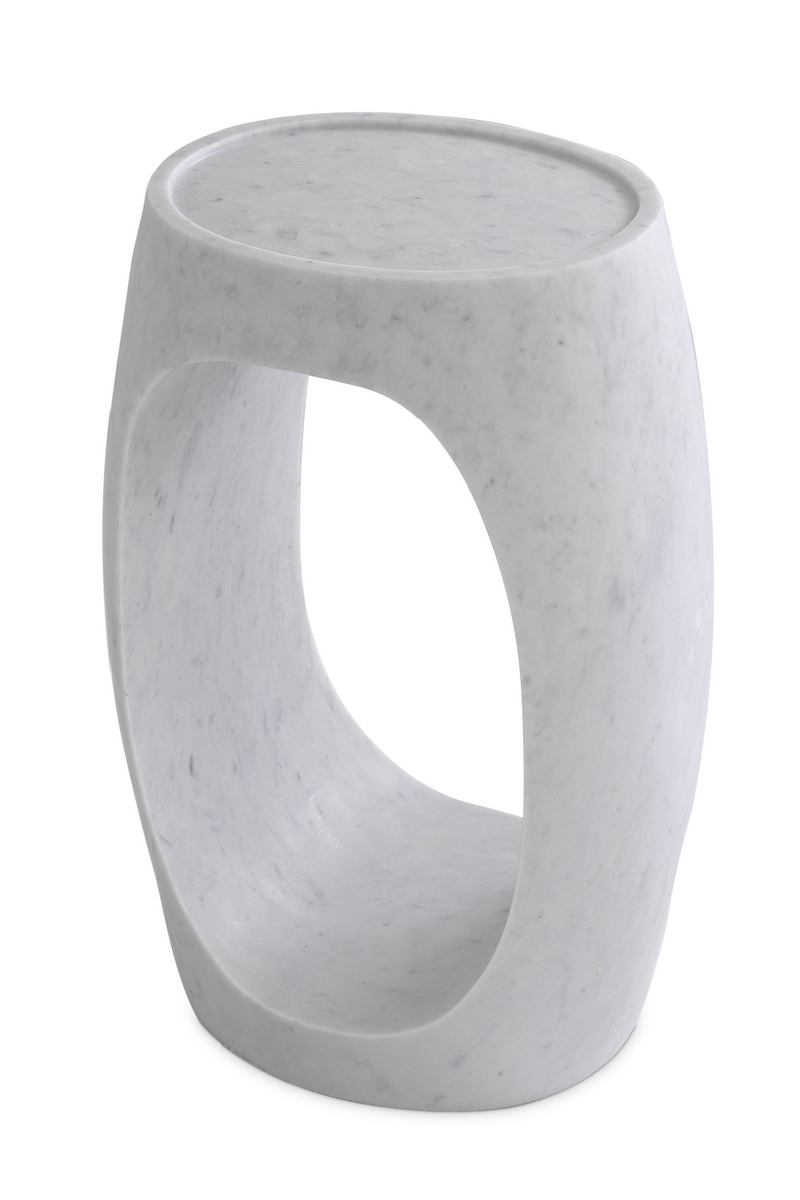 Marble Round Side Table | Eichholtz Clipper High | Eichholtzmiami.com