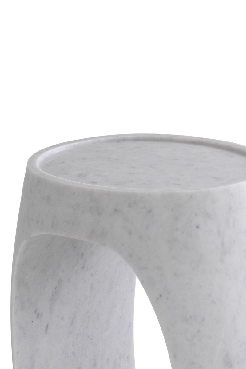 Marble Round Side Table | Eichholtz Clipper High | Eichholtzmiami.com