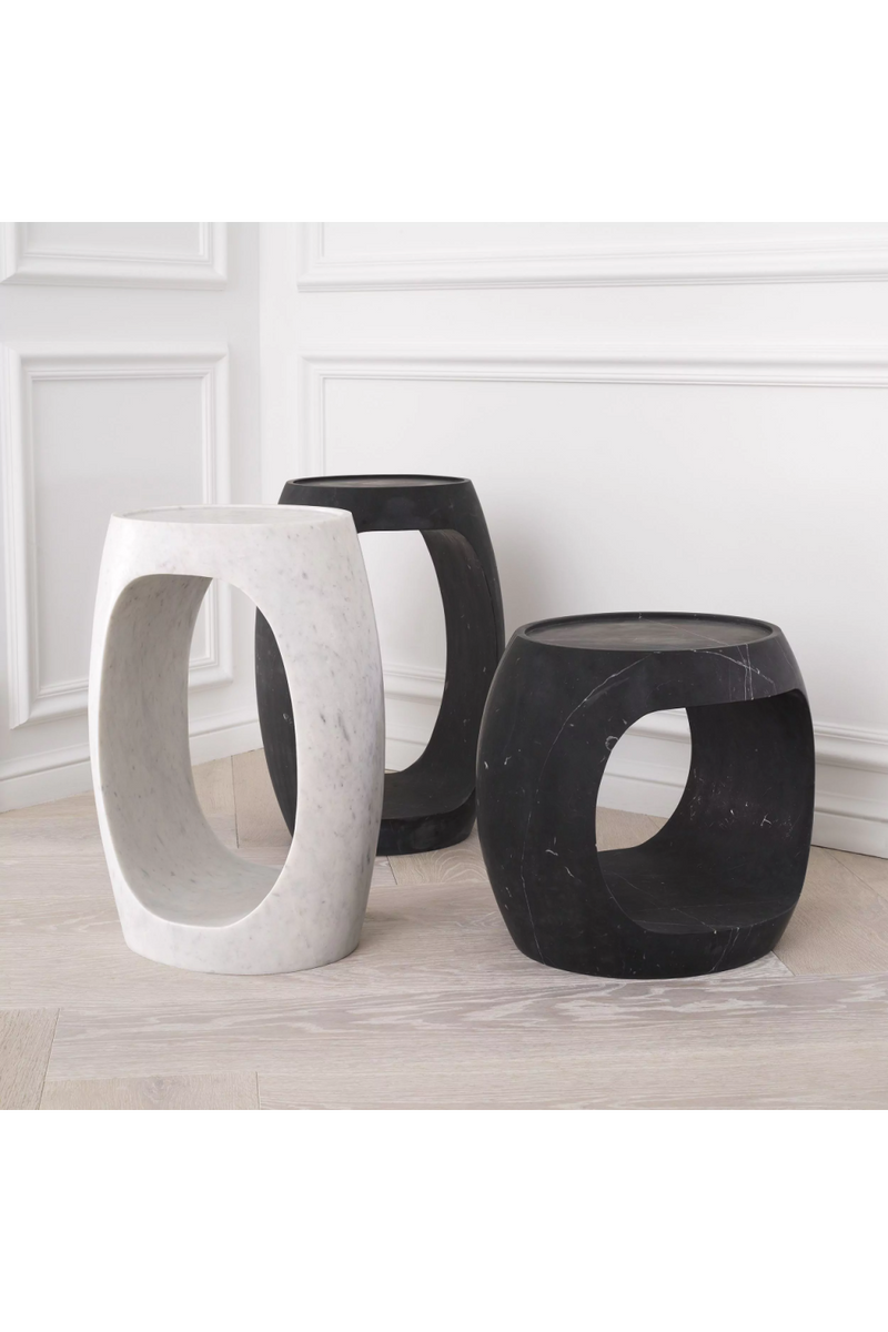 Marble Round Side Table | Eichholtz Clipper High | Eichholtzmiami.com