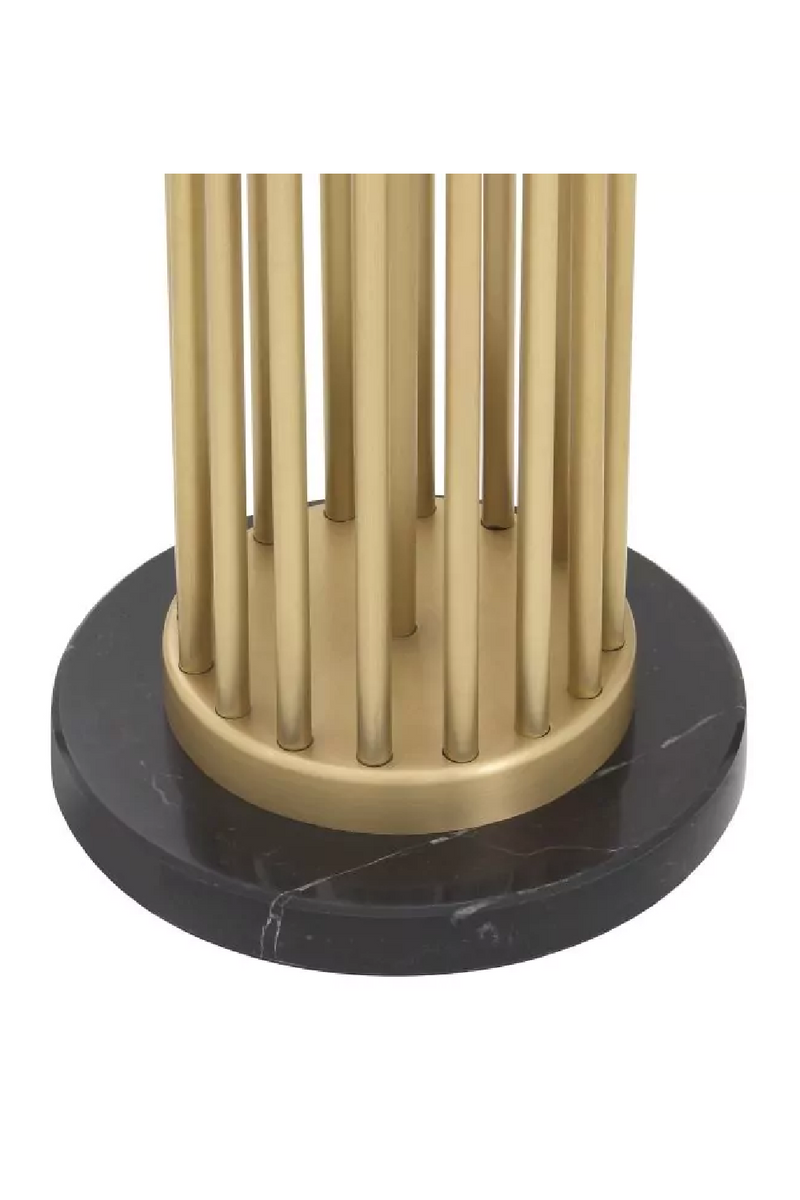 Antique Brass Floor Lamp | Eichholtz Condo | Eichholtzmiami.com