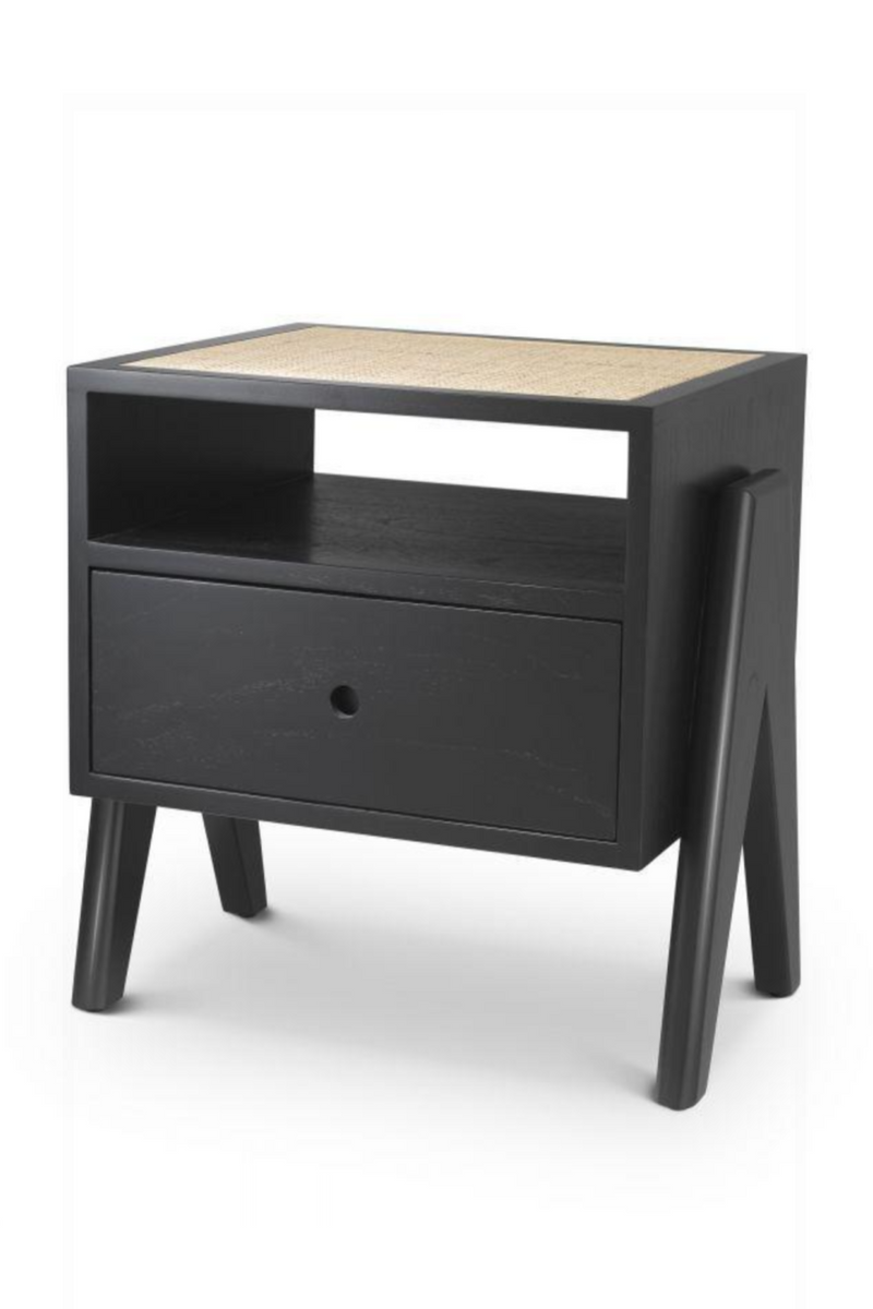 Rattan V-Legged Bedside Table | Eichholtz Latour | Eichholtzmiami.com