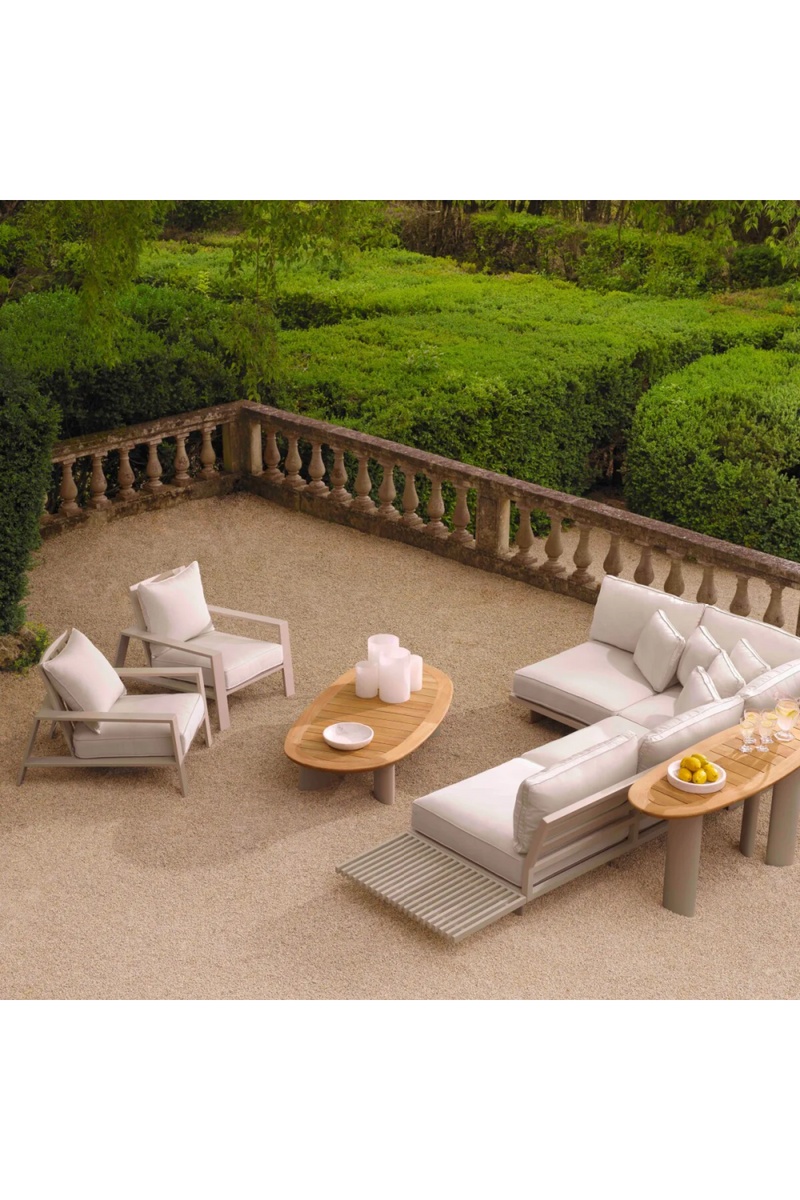 Sand Sunbrella Outdoor Armchair | Eichholtz Belle Vue | Eichholtzmiami.com
