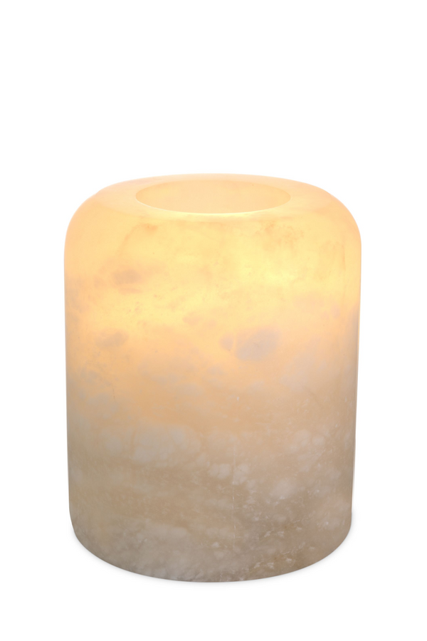 Alabaster Tealight Holder S | Eichholtz Intense | Eichholtzmiami.com