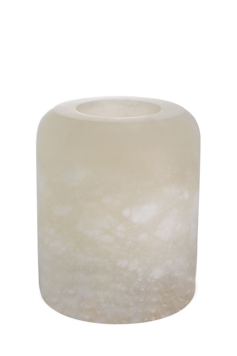 Alabaster Tealight Holder S | Eichholtz Intense | Eichholtzmiami.com