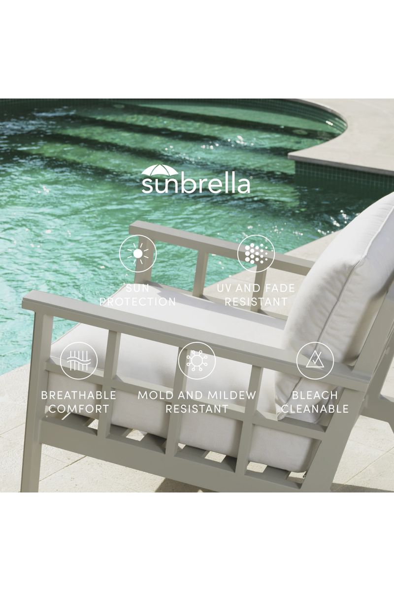 Sunbrella Cushioned Outdoor Dining Chair | Eichholtz Delta | Eichholtzmiami.com