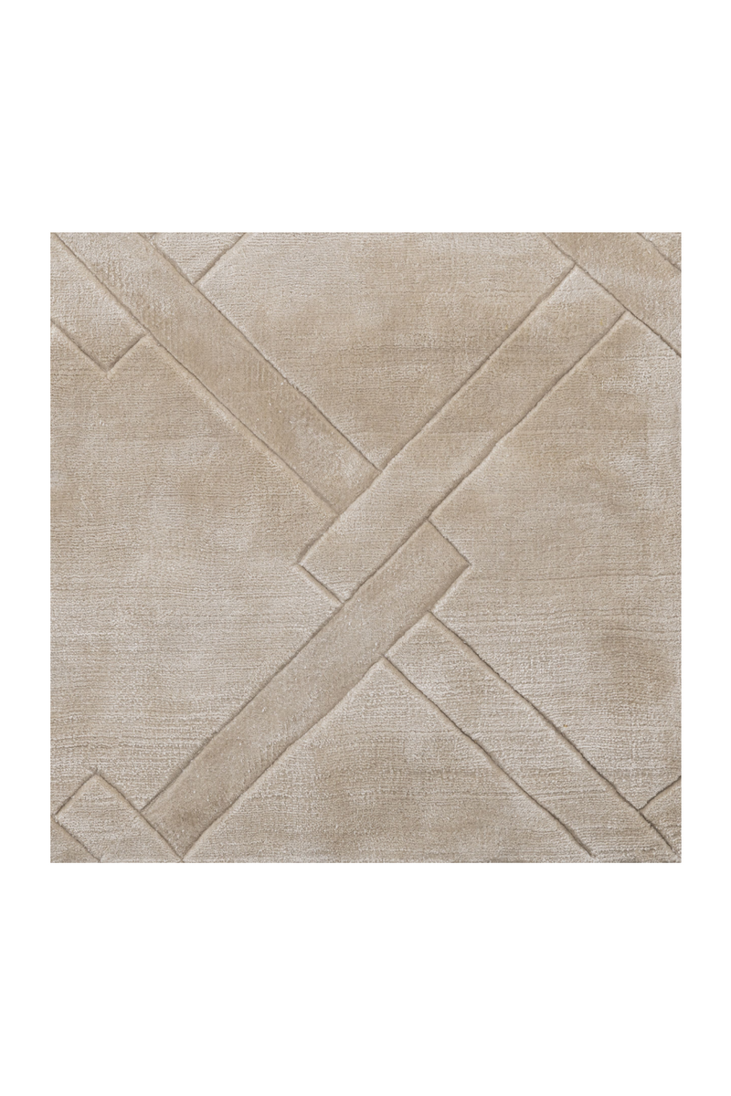 Hand Woven Plush Silver Sand Carpet | Eichholtz La Belle | Eichholtzmiami.com