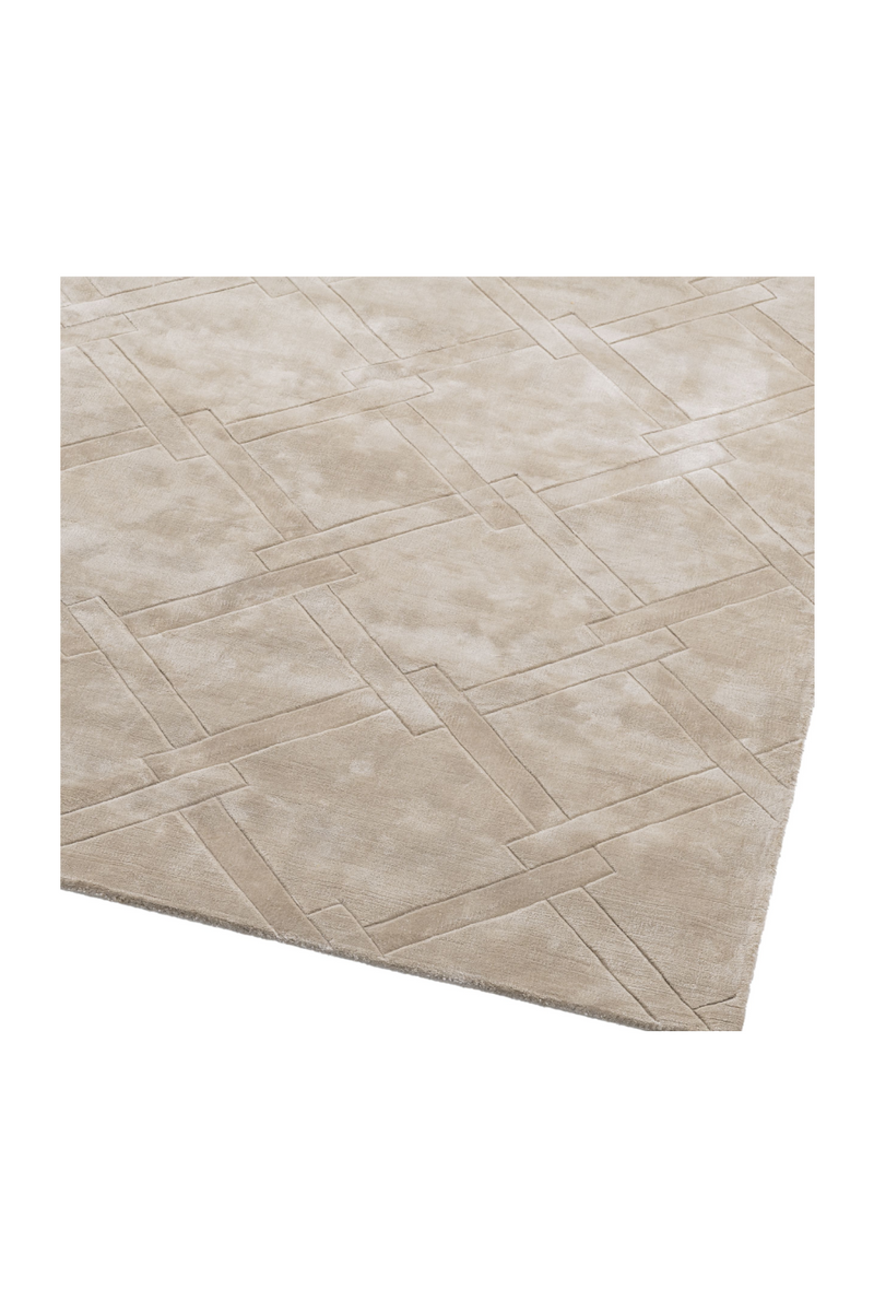 Hand Woven Plush Silver Sand Carpet | Eichholtz La Belle | Eichholtzmiami.com
