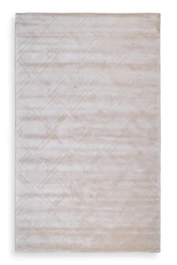 Hand Woven Plush Silver Sand Carpet | Eichholtz La Belle | Eichholtzmiami.com