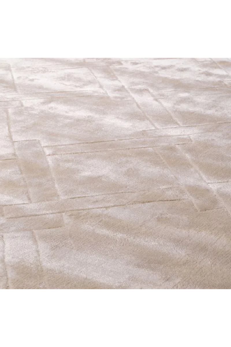 Hand Woven Plush Silver Sand Carpet | Eichholtz La Belle | Eichholtzmiami.com