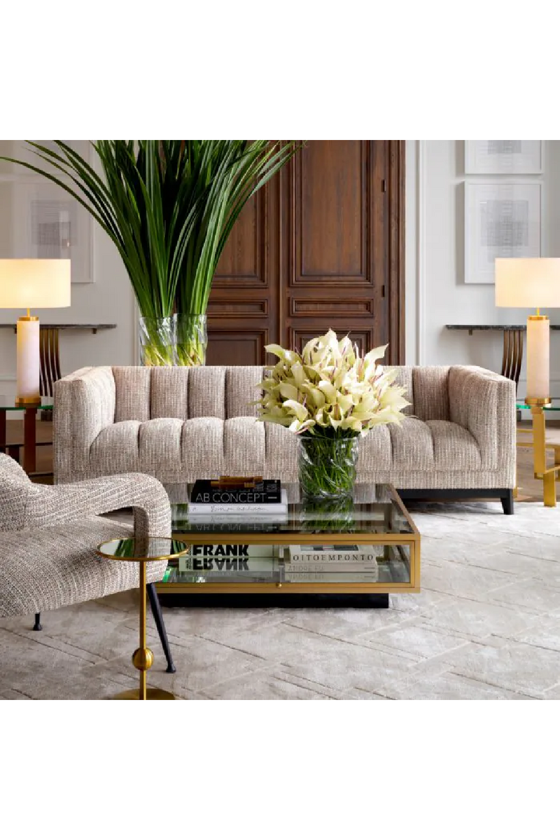 Hand Woven Plush Silver Sand Carpet | Eichholtz La Belle | Eichholtzmiami.com